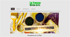 Desktop Screenshot of la-frescaviruta.com